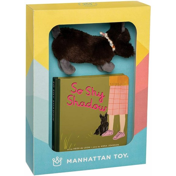 Manhattan Toy So Shy Shadow Baby and Toddler Board Book + Stuffed Animal - Picture 9 of 9